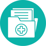 icon with folder of clinical resources