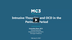 Preview of Intrusive Thoughts and OCD in the Perinatal Period