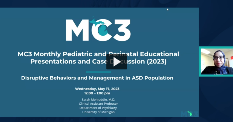 Preview of Disruptive Behaviors and Management in ASD Population