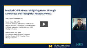 Preview of Medical Child Abuse: Mitigating Harm Through Awareness and Thoughtful Responsiveness