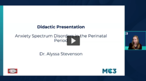 Preview of Anxiety Spectrum Disorders in the Perinatal Period