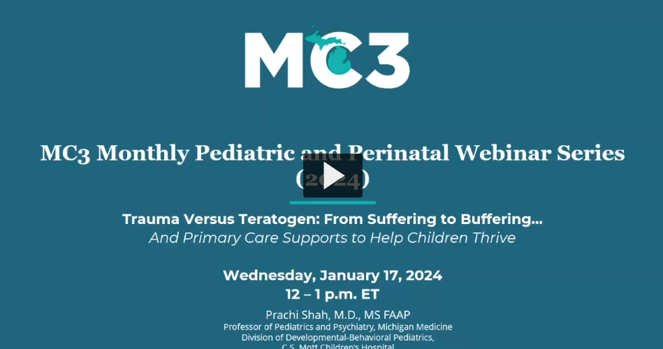 Preview of Trauma Versus Teratogen: From Suffering to Buffering...