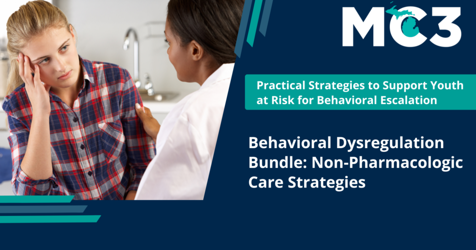 Preview of MC3 recorded module Behavioral Dysregulation Bundle – Non-Pharmacologic Care Strategies.
